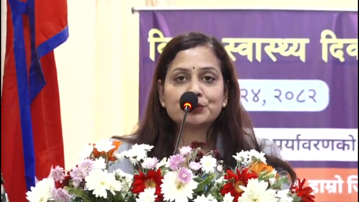 पशुपंक्षी र वातावरण स्वस्थ नभई हामी पूर्ण स्वस्थ हुन सक्दैनौँः स्वास्थ्यमन्त्री मेहता