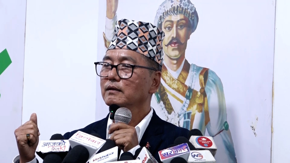 गृहमन्त्रीको विवादित व्यवसायी भट्टसँगको साझेदारीबारे सरकारले तत्काल स्पष्ट पार्नुपर्छः राजेन्द्र लिङदेन