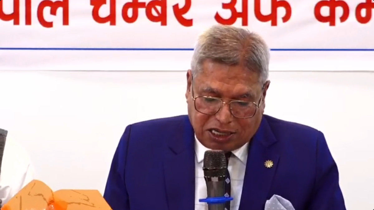 व्यवसायीलाई ‘थुन्ने’ संस्कृतिको अन्त्य हुनुपर्छः चेम्बर अध्यक्ष अग्रवाल