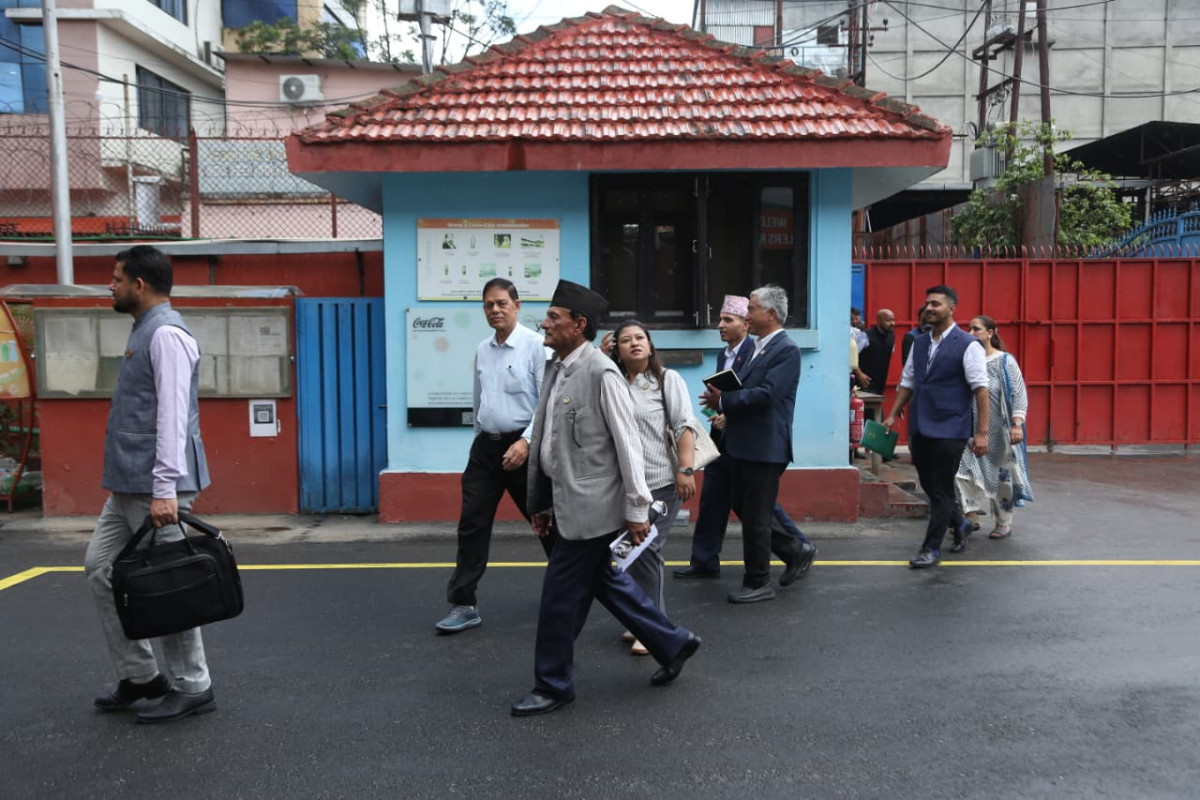 उद्योग समितिद्वारा बालाजु औधोगिक क्षेत्रको स्थलगत अनुगमन