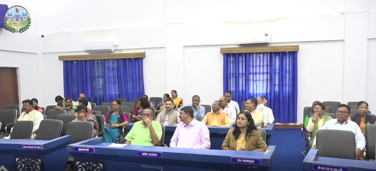 मधेस प्रदेश सभामा बजेट विवाद समाधानका लागि सात सदस्यीय विशेष संसदीय कार्यदल गठन